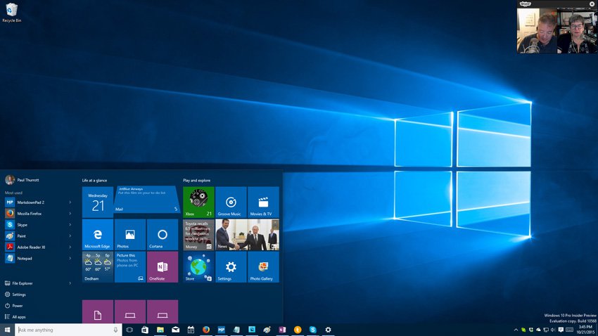 Πληροφορίες για την πρώτη μεγάλη αναβάθμιση των Windows 10 που έρχεται το Νοέμβριο