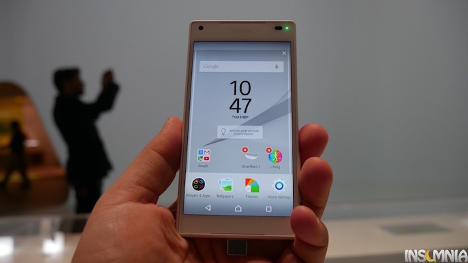 Sony Xperia Z5 Compact. Ένα Ζ5 με οθόνη 4,6 ιντσών (Video)