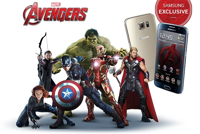 Οι Samsung και Marvel συνεργάζονται σε ένα Galaxy S6 edge με θέμα τους Avengers