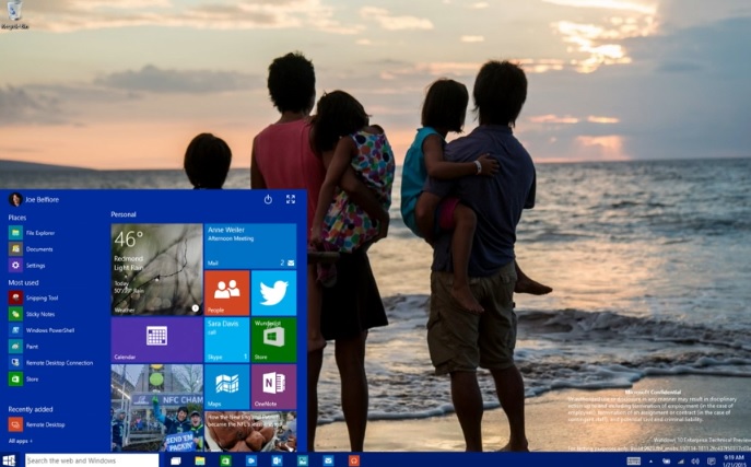 Windows 10. Τα νέα χαρακτηριστικά