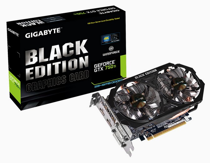 H Gigabyte ετοιμάζει την Black Edition GeForce GTX 750 Ti