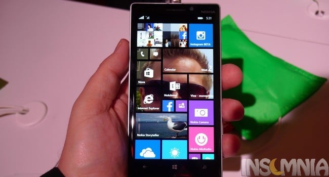 Hands-On με το κορυφαίο Nokia Lumia 930 (video)