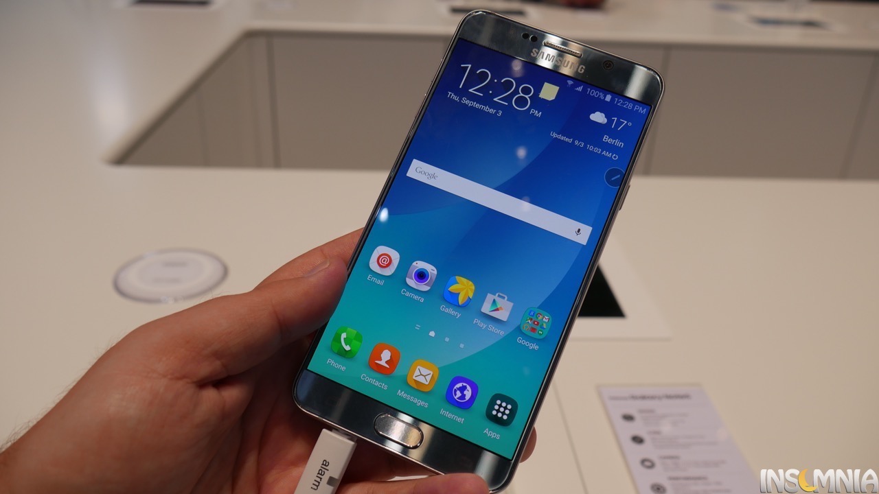 Samsung Galaxy Note 5. Υπέροχη υπεροχή! (Video)