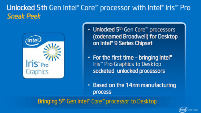 Τον Δεκέμβριο πιθανολογείται ότι θα παρουσιαστούν οι νέοι Intel Core 5ης γενιάς (Broadwell)
