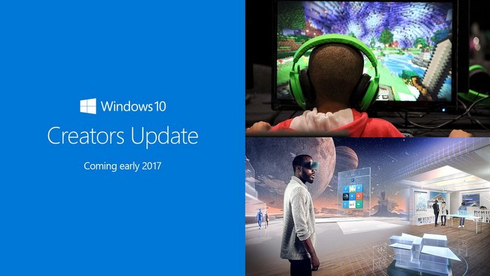 Στις αρχές του 2017 το Creators Update των Windows 10 με έμφαση στη δημιουργία και το Mixed Reality