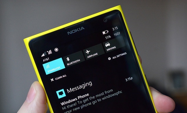 Windows Phone 8.1 Action Center. Πρώτες εικόνες από το κέντρο ειδοποιήσεων
