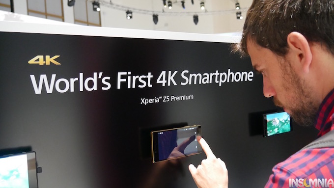 Πρώτη επαφή με το Sony Xperia Z5 Premium, το πρώτο smartphone με 4K ανάλυση (video)