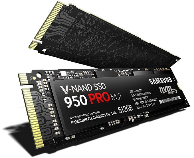 Νέο Samsung 950 PRO SSD σε M.2 form-factor και από $199,99