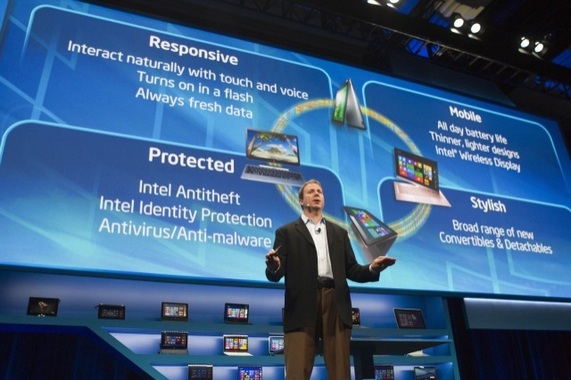 Intel: Μέσα στο 2013 τα Ultrabooks 4ης γενιάς με οθόνη αφής και τιμή $599