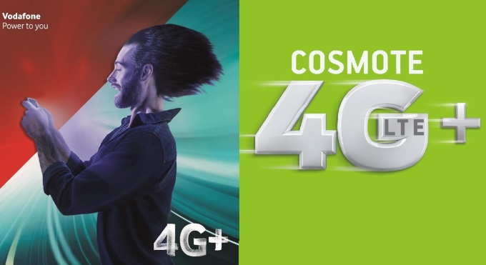Vodafone και Cosmote εγκαινιάζουν επίσημα το δίκτυο 4G+