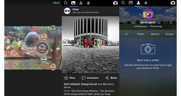 Nέα mobile εφαρμογή για το Flickr, στα χνάρια του Instagram