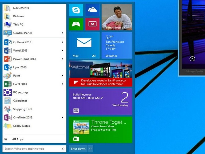 Δε θα υπάρχει Start Menu στην δεύτερη αναβάθμιση των Windows 8