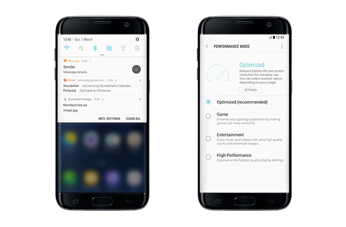 Διαθέσιμο στην ελληνική αγορά το Android 7.0 Nougat για τα Galaxy S7 και Galaxy S7 edge