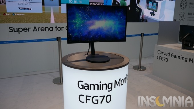 CFG70: Νέο curved Quantum Dot gaming monitor από την Samsung