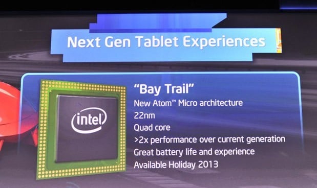 Περισσότερες πληροφορίες για "Intel: Στην κυκλοφορία τα νέα Bay Trail-T chips"