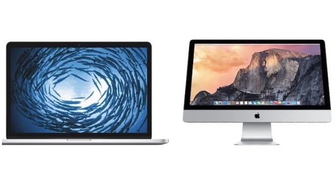 Apple: Νέο iMac 27 ιντσών και MacBook Pro 15' ιντσών με Force Touch trackpad