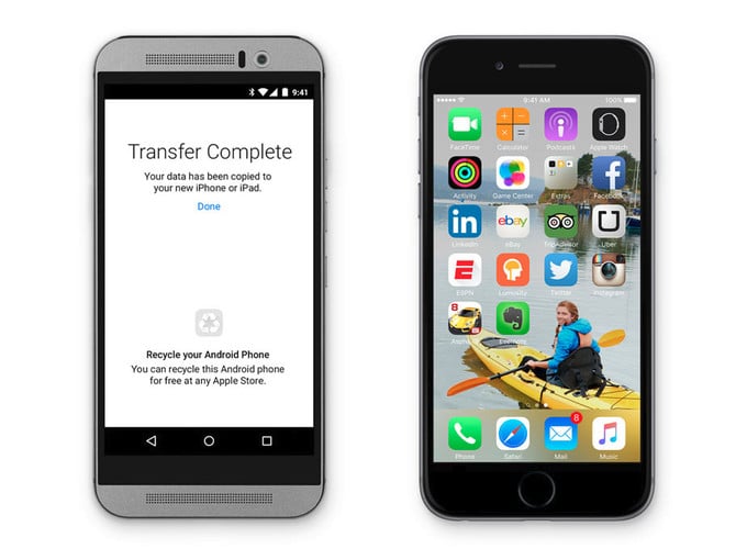 Κάντε πιο εύκολη τη μεταφορά σας από το Android στο iOS, με την εφαρμογή Move