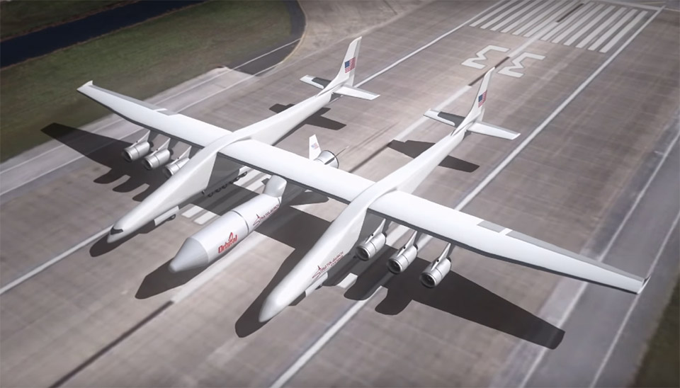 Το Stratolaunch, το μεγαλύτερο αεροσκάφος στον κόσμο ξεκινάει τις δοκιμαστικές πτήσεις το 2016