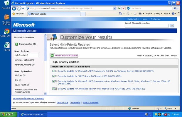 Δείτε πώς μπορείτε να εξακολουθήσετε να λαμβάνετε ενημερώσεις στα Windows XP μέσω registry hack