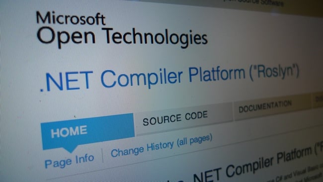 H Microsoft καταχωρεί ως open source το Roslyn και άλλες .net τεχνολογίες