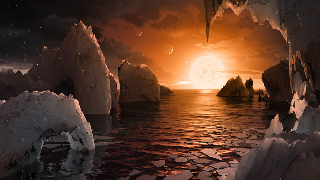 Πώς θα έμοιαζε η ζωή στους 7 εξωπλανήτες που ανακαλύφθηκαν πρόσφατα;