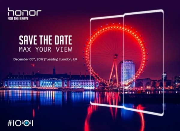 Στις 5 Δεκεμβρίου αποκαλύπτεται το νέο Honor V10 με 6GB RAM, Kirin 970 SoC και dual-camera