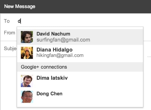 Η Google κάνει εύκολη την αποστολή email από αγνώστους στους χρήστες του Gmail