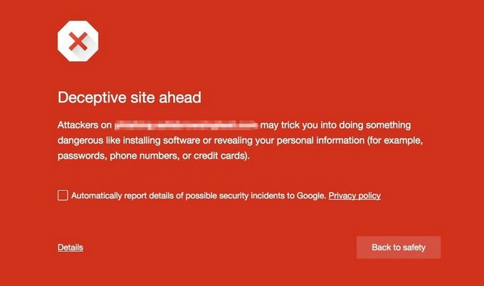 Η Google θα ενημερώνει τους χρήστες του Chrome για ύποπτες ιστοσελίδες