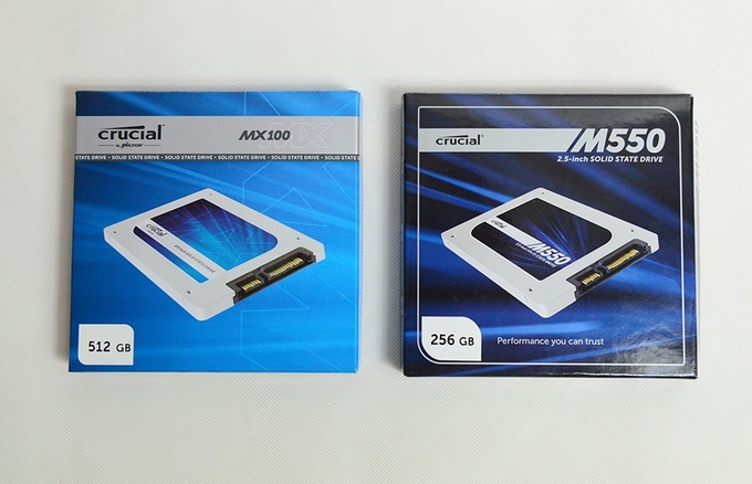 Crucial MX100 & M550 Review