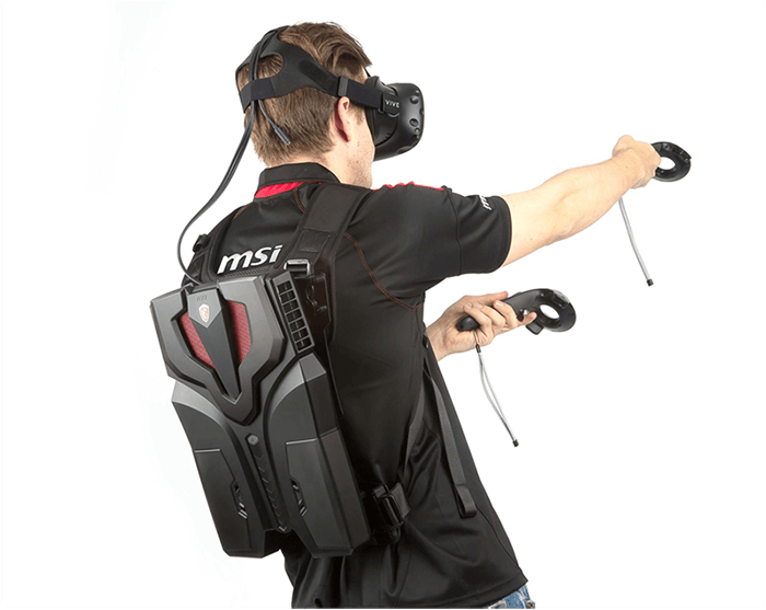 Το VR One, είναι ο υπολογιστής backpack της MSI για VR gaming