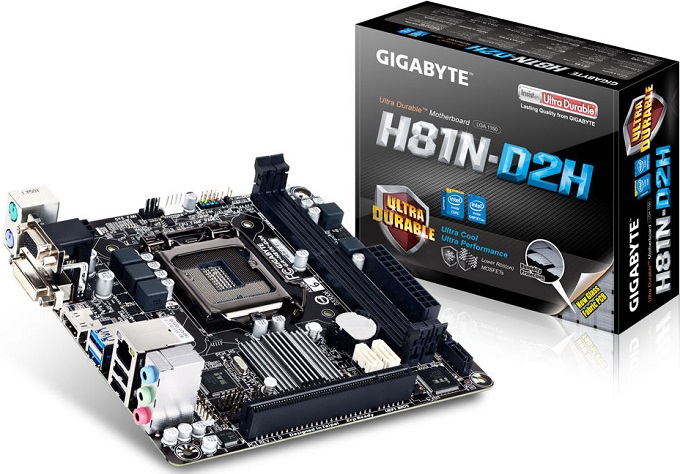 Η Gigabyte θα κυκλοφορήσει τη mini-ITX μητρική H81N-D2H