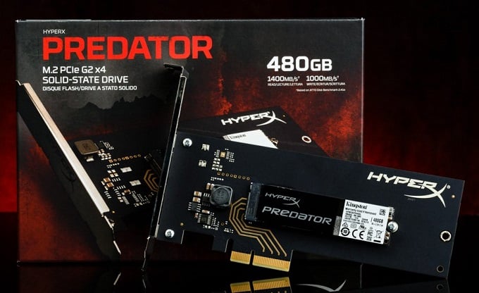 Ανακοινώθηκε το νέο HyperX Predator PCIe SSD για ταχύτητες εγγραφής έως και 1000MB/s