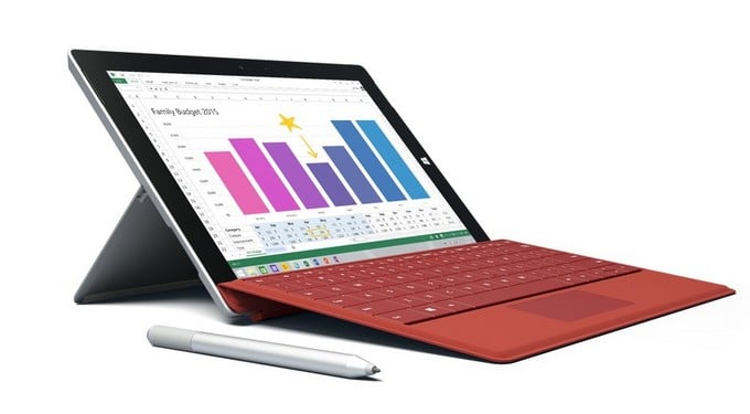 Microsoft Surface 3 με επεξεργαστή Intel και τιμή από $499