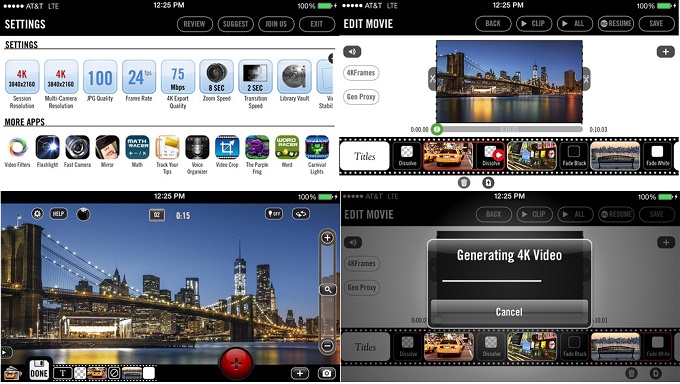 Η Apple ενέκρινε εφαρμογή αξίας €899.99 για λήψη video 4K με το iPhone 5s