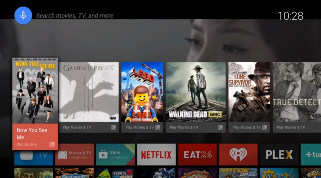Η Google παρουσίασε το Android TV