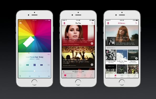 Κυκλοφορία του iOS 8.4 και της υπηρεσίας Apple Music