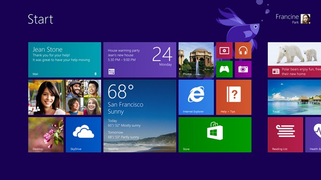 Διαθέσιμα από σήμερα τα Windows 8.1 μέσω του Windows Store