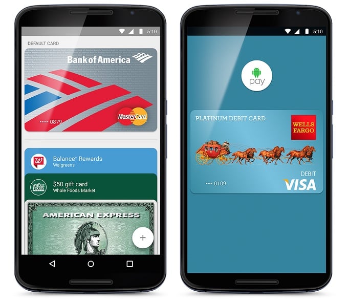 Διαθέσιμη η υπηρεσία Android Pay στις ΗΠΑ