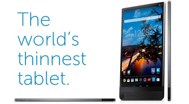 Dell Venue 8 7000. Το λεπτότερο tablet στο κόσμο, με 8.4 ιντσών OLED QHD οθόνη και RealSense 3D κάμερα!