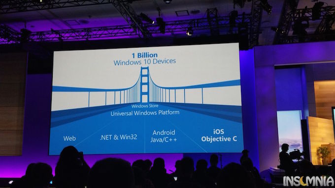 Οι Android  και iOS εφαρμογές έρχονται στα Windows 10 .... με πλάγιο τρόπο