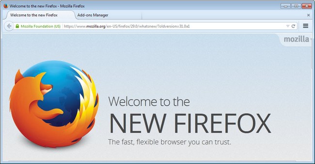 Firefox 29 με νέο γραφικό περιβάλλον και σύστημα συγχρονισμού