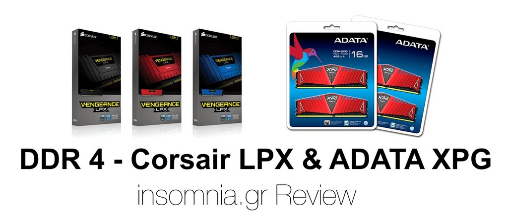 DDR4 Memory Review - Corsair LPX & ADATA XPG