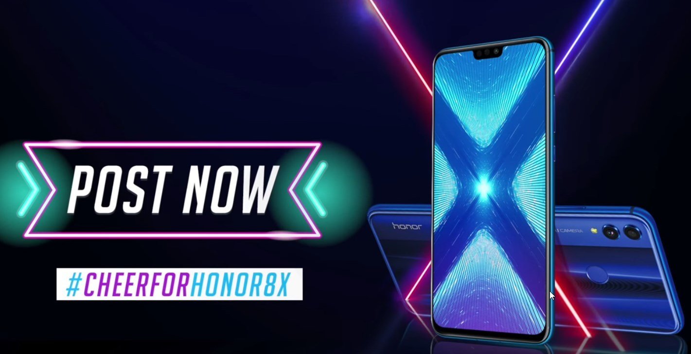 Let's Cheer for Honor 8X