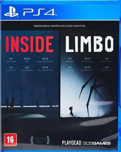 Inside Limbo Ps4 PlayStation Games Insomnia Gr