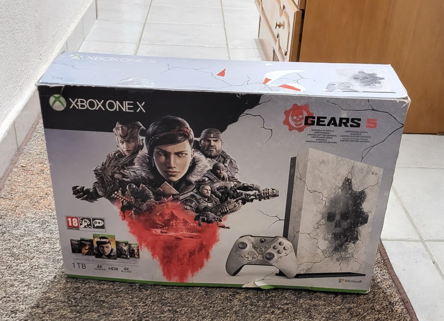 Xbox One X Gears Of War 5 Limited Edition Xbox Consoles Insomnia Gr