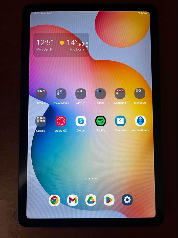 Samsung Galaxy Tab S6 Lite 2022 με θήκη Samsung Insomnia gr