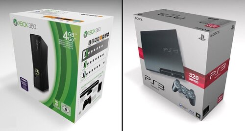 Κουτιά XBOX 360 Slim - PS3 Slim