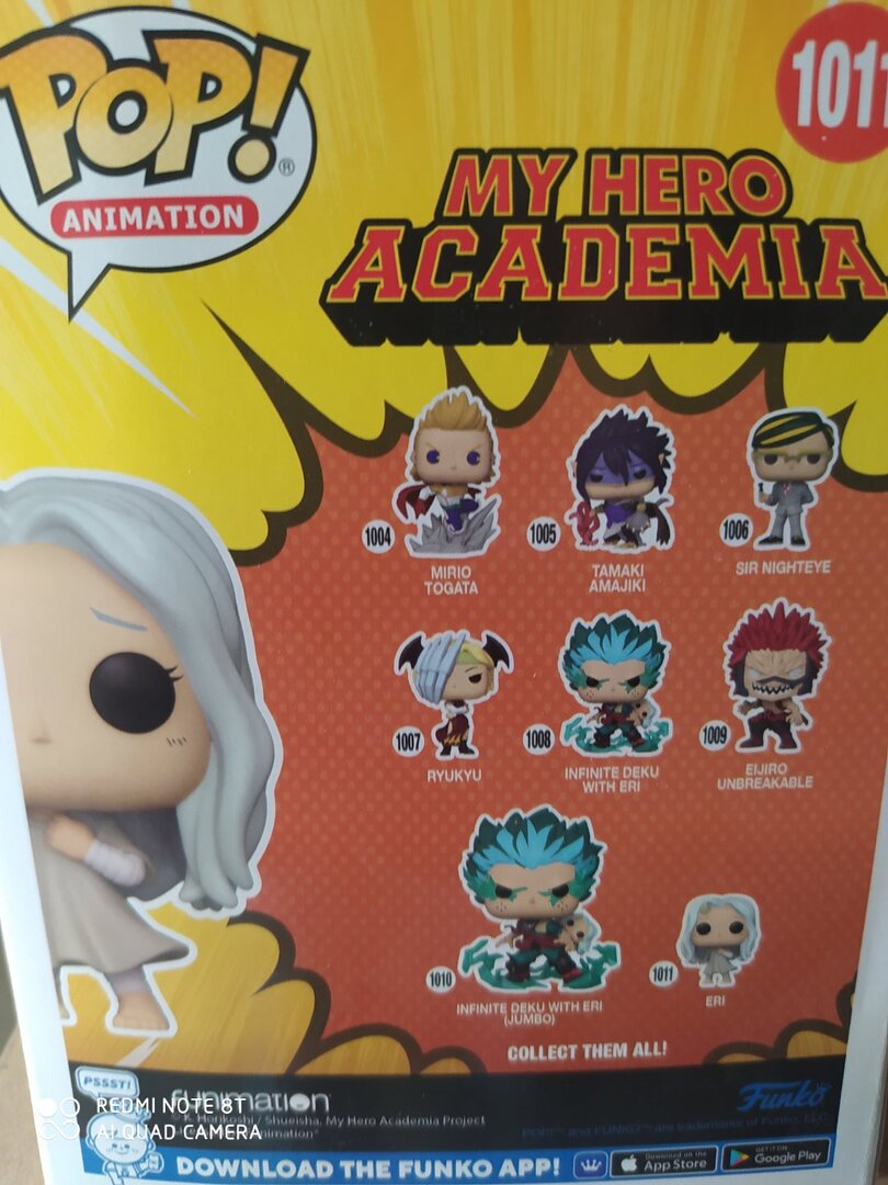 Funko Pop My Hero Academia Eri Insomnia Gr