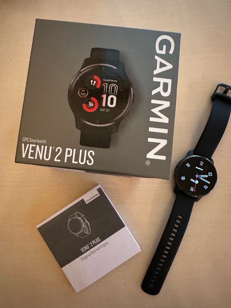 Garmin Venu 2 Plus Stainless Steel 43mm Αδιάβροχο Smartwatch με