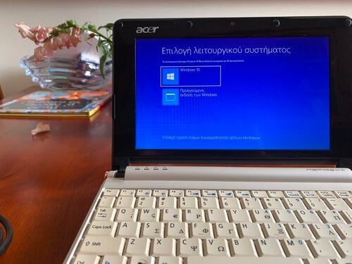 Netbook acer aspire one dual boot